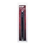 Двусторонний фаллоимитатор Black & Red by TOYFA, ПВХ, чёрный, 31 см