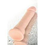 Ротатор TOYFA RealStick Elite на присоске, телесный, SoftSkin, 7 режимов вращения, 18 см