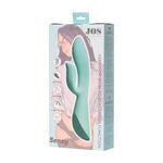 Вибратор с функцией TouchSensor JOS SENSY, силикон, голубой, 20 см