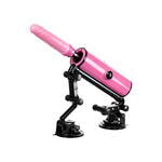 Секс-машина Pink-Punk, MotorLovers, ABS, розовый, 36 см