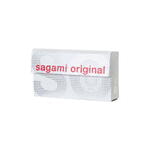 Презервативы Sagami, original 0.02, полиуретан, ультратонкие, гладкие, 19 см, 5,8 см, 6 шт.