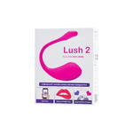 Виброяйцо LOVENSE Lush 2, силикон, розовый, 18 см