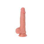 Реалистичный фаллоимитатор REAL Dual Layer, dual silicone, 15х3,8 см.