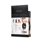 Мини-юбка Glossy Leanne из материала Wetlook, черный, L