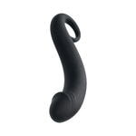 Анальный стимулятор TOYFA POPO Pleasure Dorado, водонепроницаемый, силикон, черный, 18 см, Ø 3,5 см