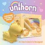 Вибромассажер Unihorn - Bean Blossom со стимуляцией язычком, жёлтый