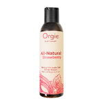 Интимный гель Orgie ALL - NATURAL STRAWBERRY на водной основе, 150 мл