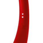 Двусторонний вибратор Black & Red by Toyfa, силикон, красный, 35 см