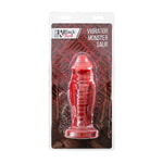 Вибратор Black&Red by Toyfa Monster Saur, силикон, красно-черный, 21,7 см