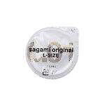 Презервативы Sagami, original 0.01, полиуретан, LARGE, 2 шт.