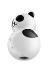 Вакуумно-волновой стимулятор Satisfyer Pocket Panda, силикон, чёрно-белый