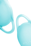Менструальная чаша Satisfyer Feel Confident, 2 шт в наборе, силикон, синий