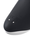 Вакуумно-волновой бесконтактный стимулятор клитора Satisfyer Orca, силикон, черный, 11,5 см.