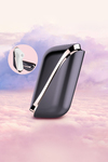 Вакуумно-волновой стимулятор клитора Satisfyer Traveler, силикон, баклажан, 10,7 см